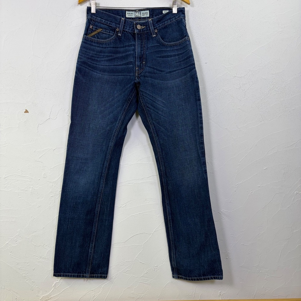 Ariat M4 Legacy Relaxed Boot Cut Jeans Mens 30x34 Roadhouse Denim Western Work
